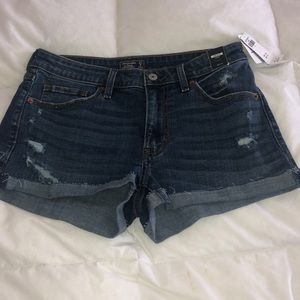 Abercrombie & Fitch Low Rise Jean Shorts